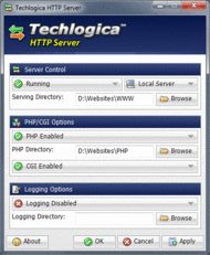 Techlogica HTTP Server screenshot